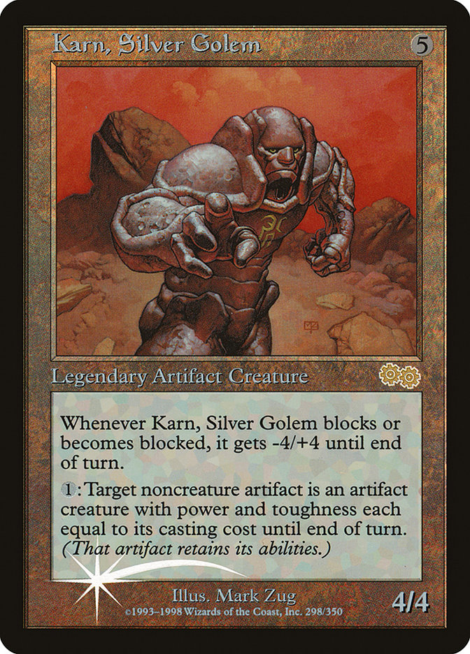 Karn, Silver Golem [Arena League 1999] - The Mythic Store | 24h Order Processing