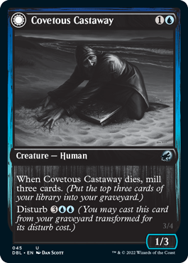 Covetous Castaway // Ghostly Castigator [Innistrad: Double Feature] - The Mythic Store | 24h Order Processing