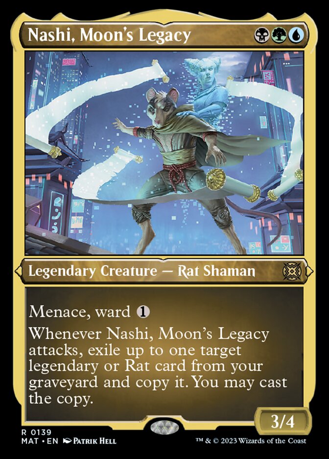 Nashi, Moon's Legacy (Foil Etched) [March of the Machine: The Aftermath] - The Mythic Store | 24h Order Processing