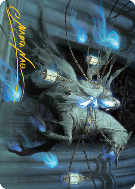 Patrician Geist Art Card (Gold-Stamped Signature) [Innistrad: Midnight Hunt Art Series] - The Mythic Store | 24h Order Processing