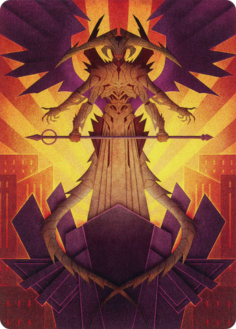 Atraxa, Praetors' Voice Art Card [March of the Machine Art Series] - The Mythic Store | 24h Order Processing