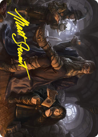Sharkey, Tyrant of the Shire Art Card (Gold-Stamped Signature) [The Lord of the Rings: Tales of Middle-earth Art Series] - The Mythic Store | 24h Order Processing