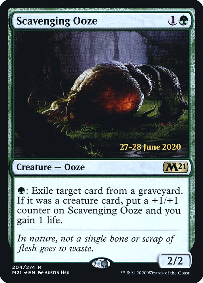 Scavenging Ooze [Core Set 2021 Prerelease Promos] - The Mythic Store | 24h Order Processing