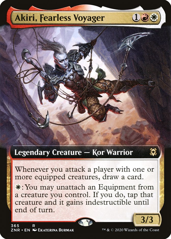 Akiri, Fearless Voyager (Extended Art) [Zendikar Rising] - The Mythic Store | 24h Order Processing