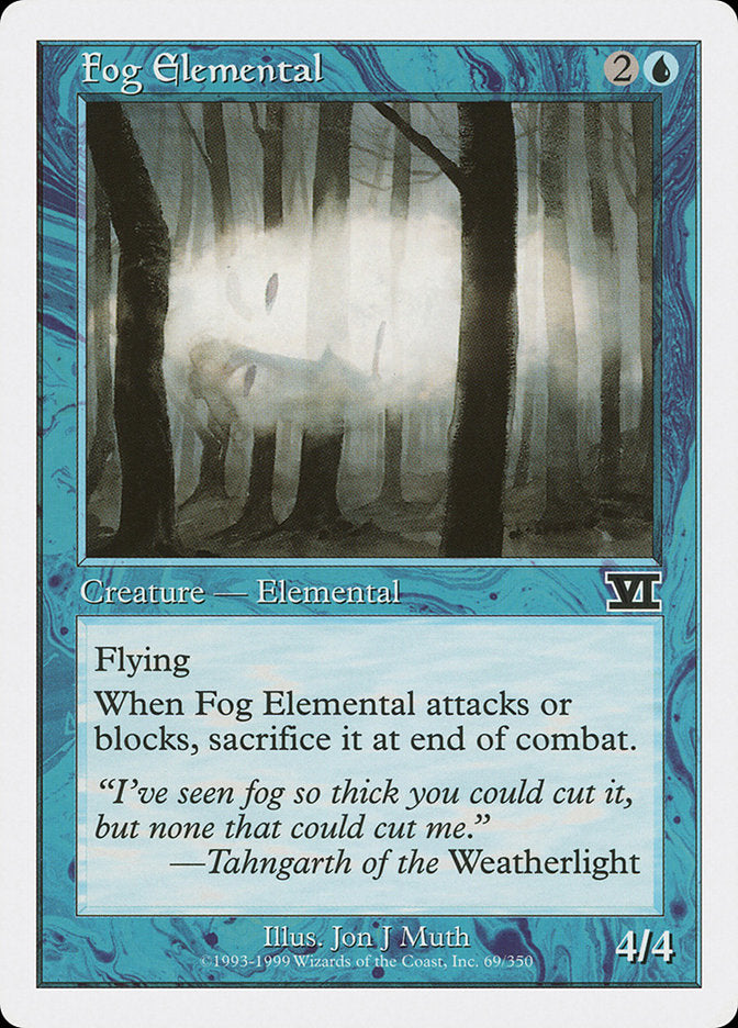 Fog Elemental [Classic Sixth Edition] - The Mythic Store | 24h Order Processing