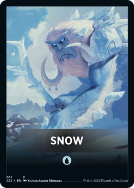 Snow Theme Card [Jumpstart 2022 Front Cards] - The Mythic Store | 24h Order Processing