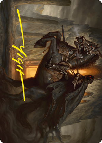 Nazgul Art Card (Gold-Stamped Signature) [The Lord of the Rings: Tales of Middle-earth Art Series] - The Mythic Store | 24h Order Processing