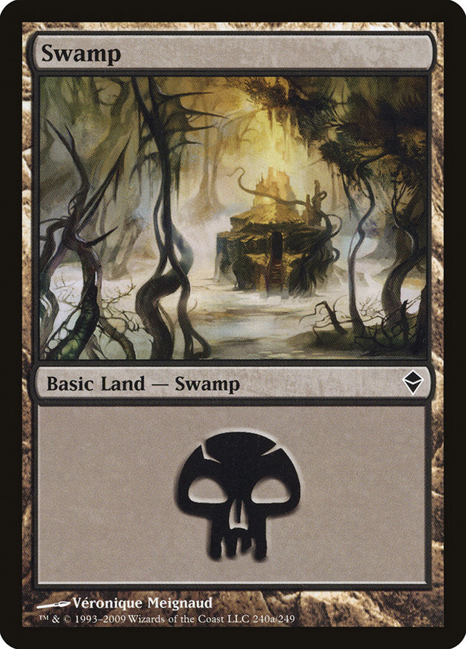 Swamp (240a) [Zendikar] - The Mythic Store | 24h Order Processing