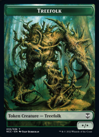 Treefolk // Spider Double-Sided Token [Streets of New Capenna Commander Tokens] - The Mythic Store | 24h Order Processing