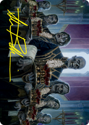 Dying to Serve Art Card (Gold-Stamped Signature) [Innistrad: Crimson Vow Art Series] - The Mythic Store | 24h Order Processing