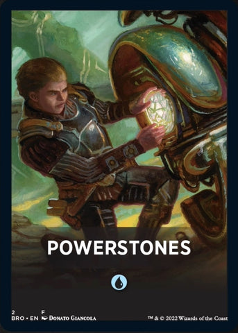 Powerstones Theme Card [The Brothers' War Tokens] - The Mythic Store | 24h Order Processing