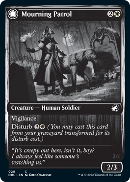 Mourning Patrol // Morning Apparition [Innistrad: Double Feature] - The Mythic Store | 24h Order Processing