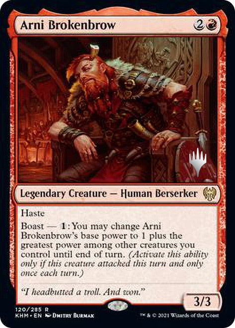 Arni Brokenbrow (Promo Pack) [Kaldheim Promos] - The Mythic Store | 24h Order Processing