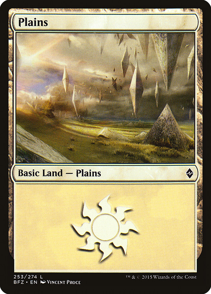 Plains (253) [Battle for Zendikar] - The Mythic Store | 24h Order Processing