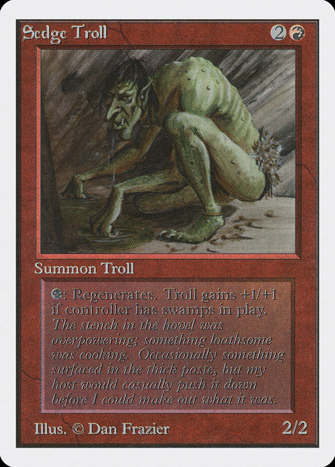 Sedge Troll [Unlimited Edition] - The Mythic Store | 24h Order Processing