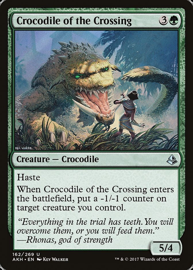 Crocodile of the Crossing [Amonkhet] - The Mythic Store | 24h Order Processing