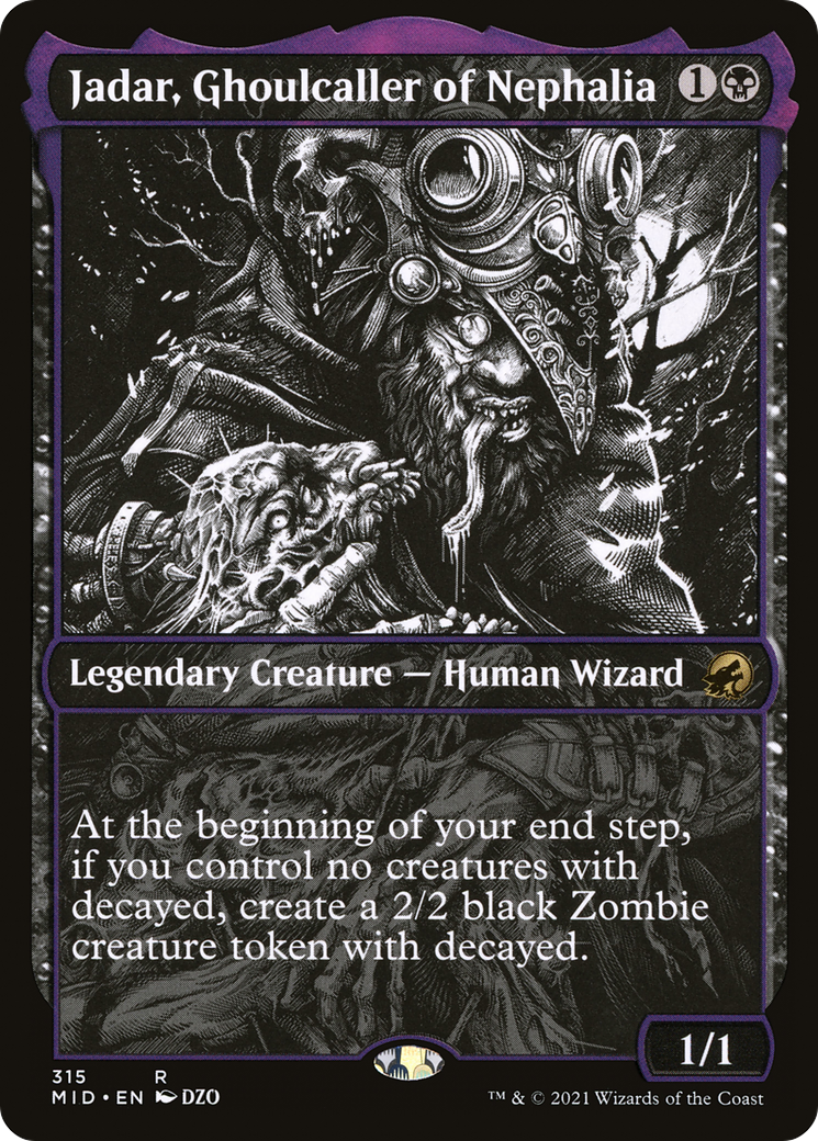 Jadar, Ghoulcaller of Nephalia (Showcase Eternal Night) [Innistrad: Midnight Hunt] - The Mythic Store | 24h Order Processing