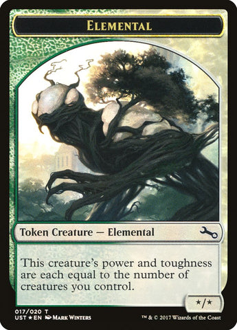Elemental // Elemental Double-Sided Token (017/020) [Unstable Tokens] - The Mythic Store | 24h Order Processing
