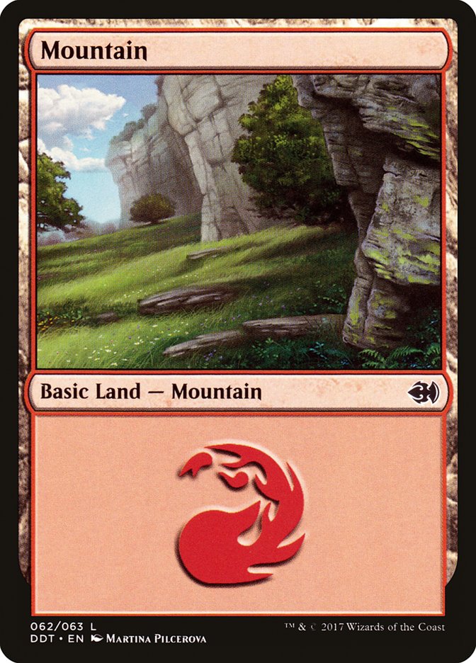 Mountain (62) [Duel Decks: Merfolk vs. Goblins] - The Mythic Store | 24h Order Processing