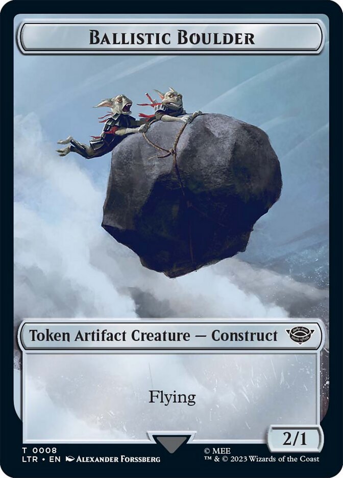 Ballistic Boulder Token [The Lord of the Rings: Tales of Middle-Earth Tokens] - The Mythic Store | 24h Order Processing