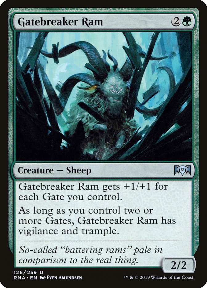 Gatebreaker Ram [Ravnica Allegiance] - The Mythic Store | 24h Order Processing