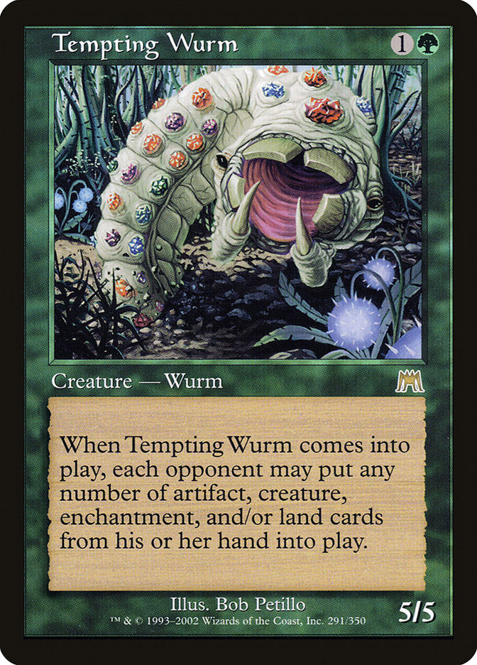 Tempting Wurm [Onslaught] - The Mythic Store | 24h Order Processing