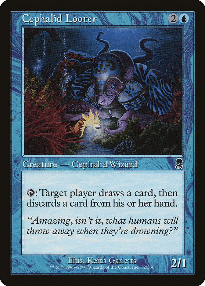 Cephalid Looter (Misprinted) [Odyssey] - The Mythic Store | 24h Order Processing