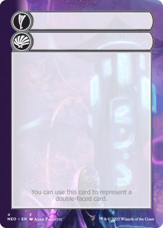 Helper Card (4/9) [Kamigawa: Neon Dynasty Tokens] - The Mythic Store | 24h Order Processing