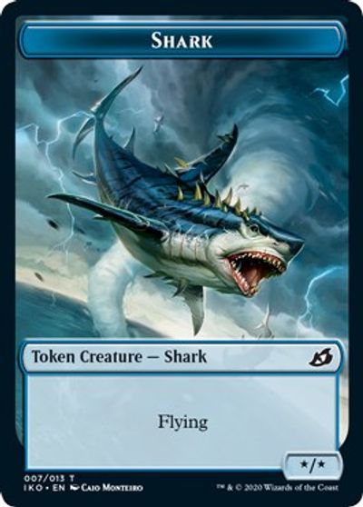 Angel Warrior // Shark Double-Sided Token [Challenger Decks 2021 Tokens] - The Mythic Store | 24h Order Processing