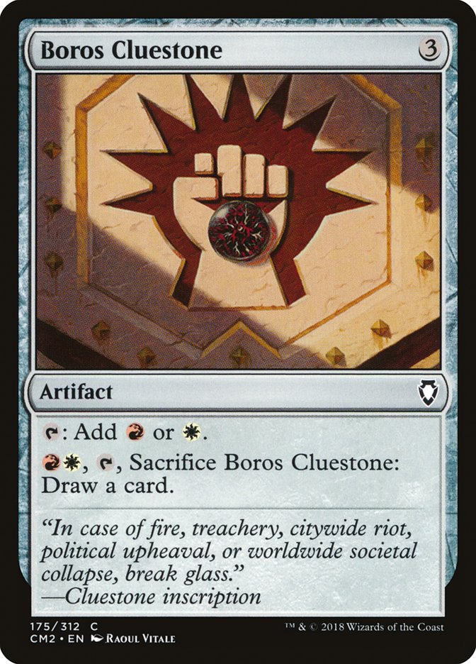 Boros Cluestone [Commander Anthology Volume II] - The Mythic Store | 24h Order Processing