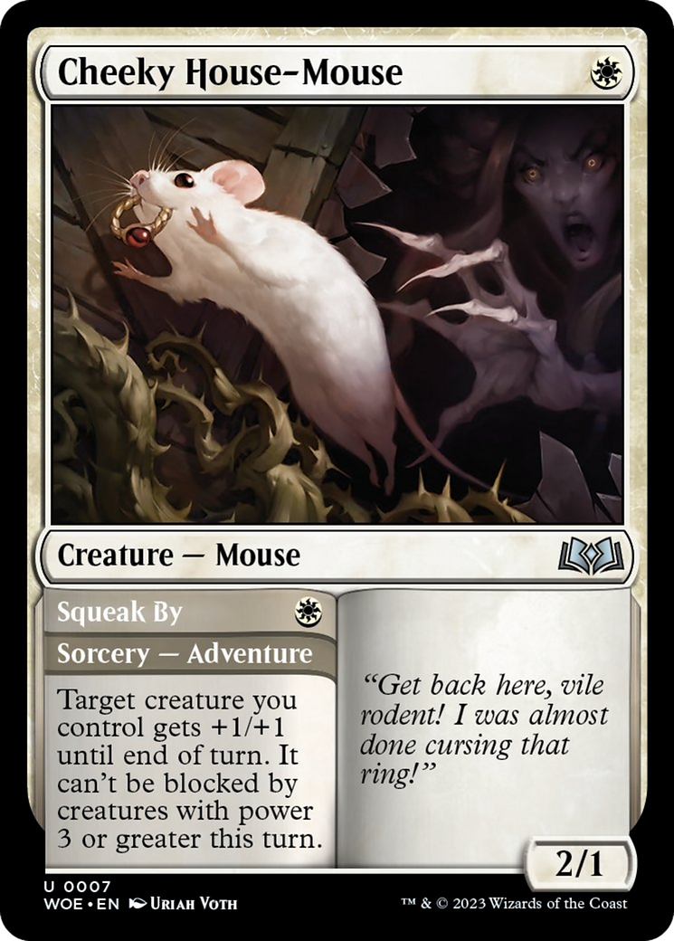 Cheeky House-Mouse [Wilds of Eldraine] - The Mythic Store | 24h Order Processing