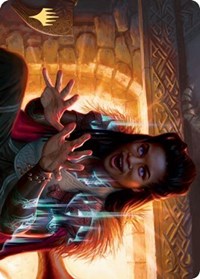 Birgi, God of Storytelling Art Card (Gold-Stamped Signature) [Kaldheim Art Series] - The Mythic Store | 24h Order Processing