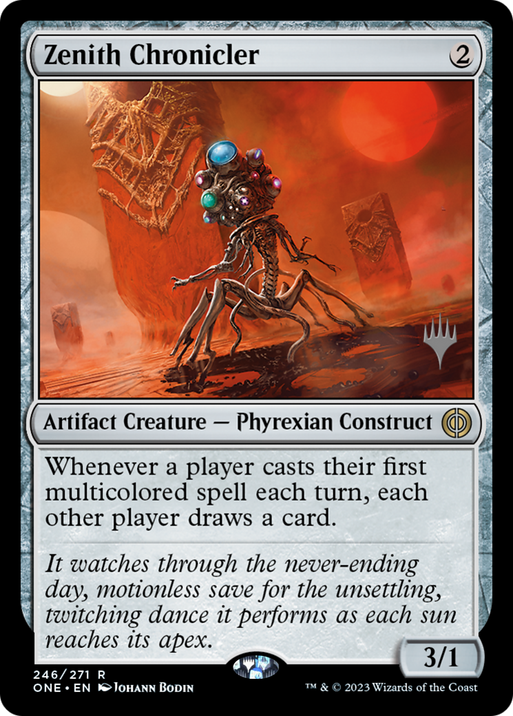 Zenith Chronicler (Promo Pack) [Phyrexia: All Will Be One Promos] - The Mythic Store | 24h Order Processing