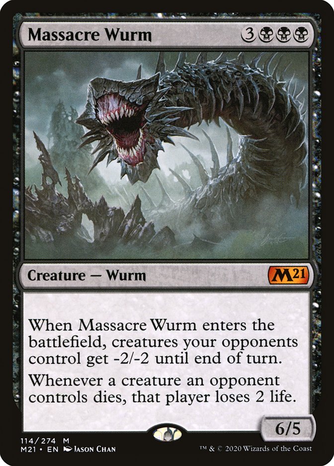 Massacre Wurm [Core Set 2021] - The Mythic Store | 24h Order Processing