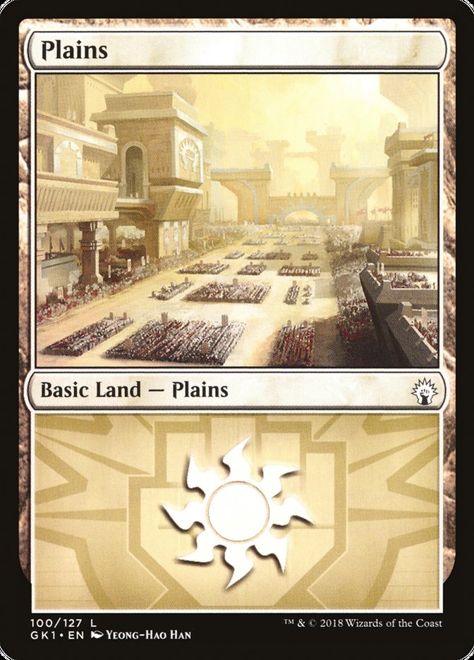 Plains (100) [Guilds of Ravnica Guild Kit] - The Mythic Store | 24h Order Processing