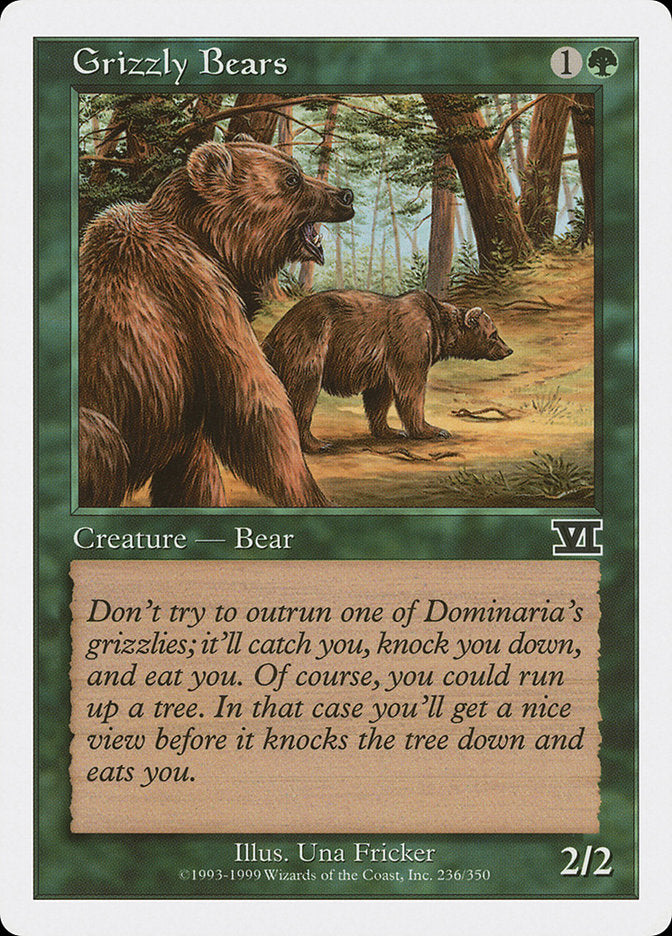 Grizzly Bears [Classic Sixth Edition] - The Mythic Store | 24h Order Processing