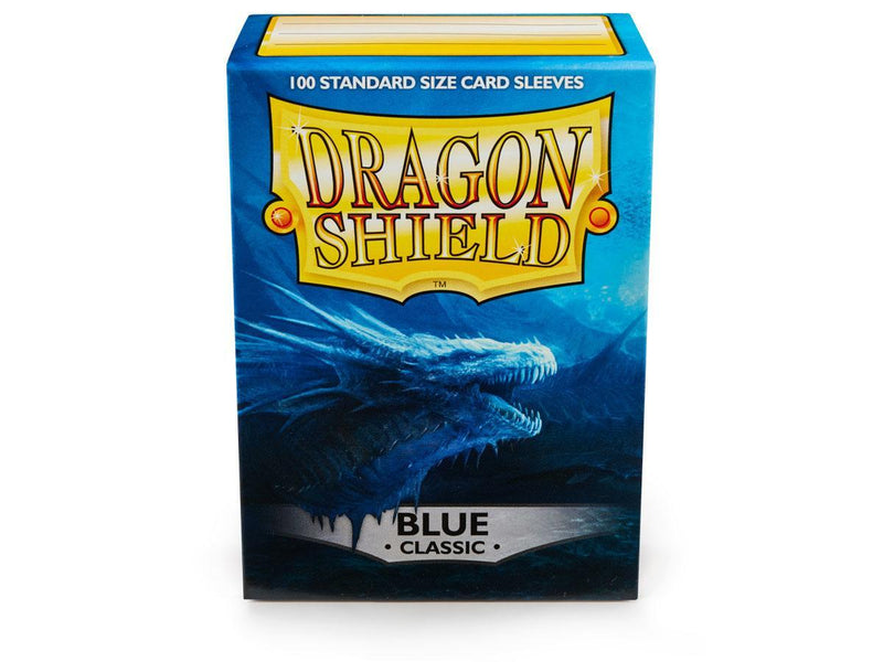 Dragon Shield Classic Sleeve - Blue ‘Drasmorx’ 100ct - The Mythic Store | 24h Order Processing