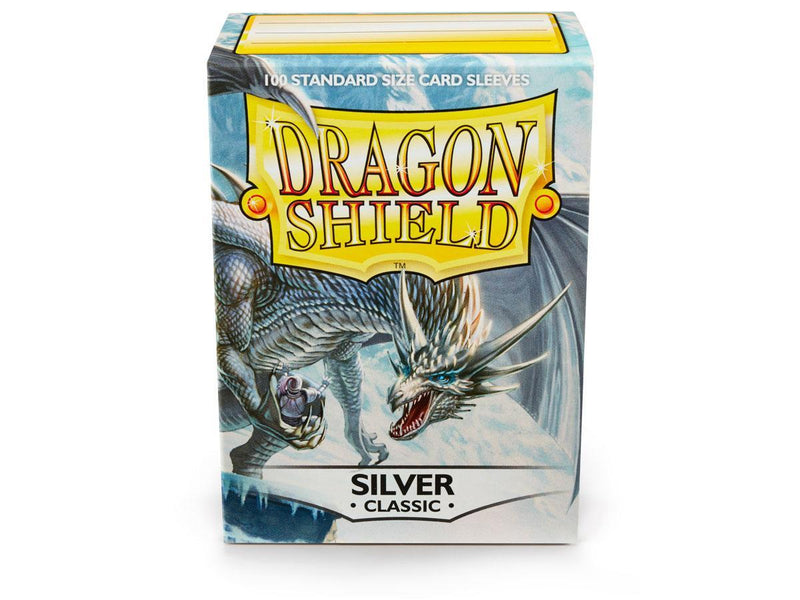 Dragon Shield Classic Sleeve - Silver ‘Mirage’ 100ct - The Mythic Store | 24h Order Processing