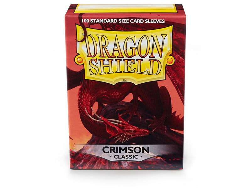 Dragon Shield Classic Sleeve - Crimson ‘Arteris’ 100ct - The Mythic Store | 24h Order Processing