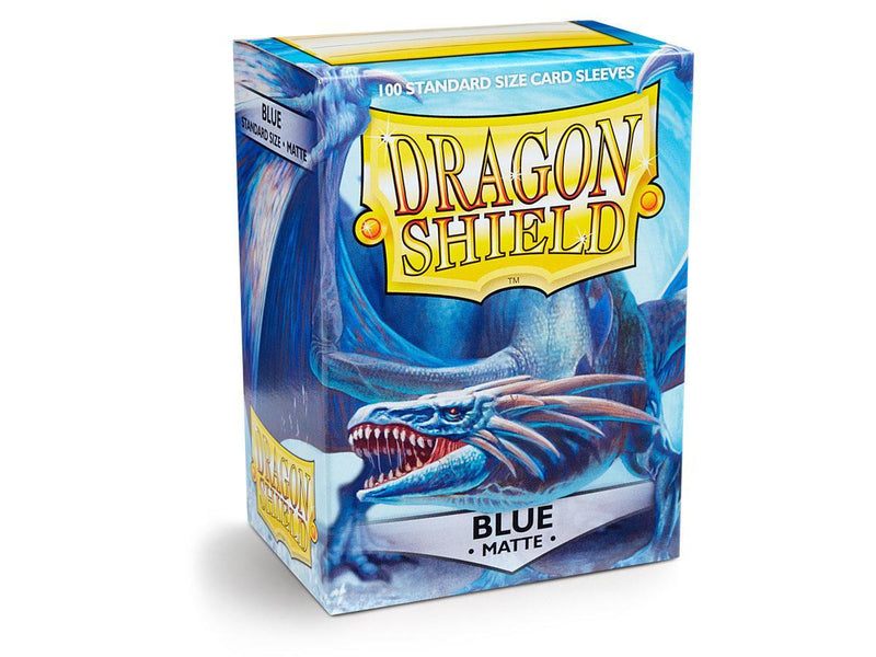 Dragon Shield Matte Sleeve -  Blue ‘Dennaesor’ 100ct - The Mythic Store | 24h Order Processing