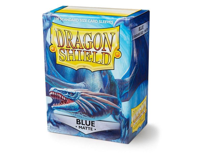 Dragon Shield Matte Sleeve -  Blue ‘Dennaesor’ 100ct - The Mythic Store | 24h Order Processing