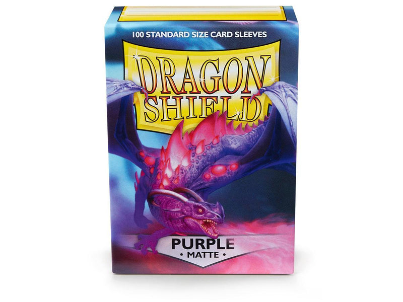 Dragon Shield Matte Sleeve - Purple ‘Miasma’ 100ct - The Mythic Store | 24h Order Processing