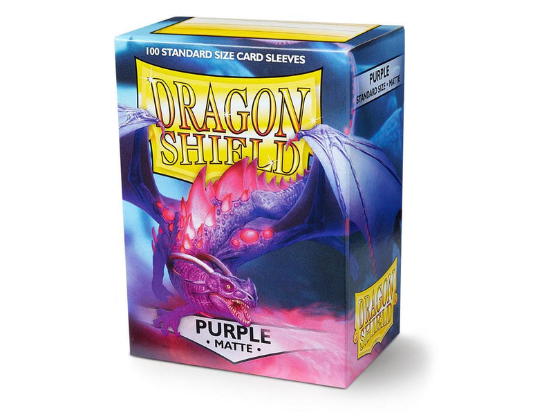 Dragon Shield Matte Sleeve - Purple ‘Miasma’ 100ct - The Mythic Store | 24h Order Processing