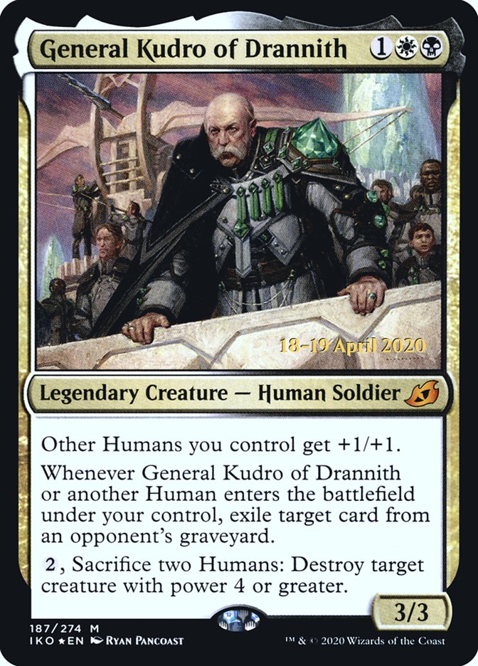 General Kudro of Drannith [Ikoria: Lair of Behemoths Prerelease Promos] - The Mythic Store | 24h Order Processing