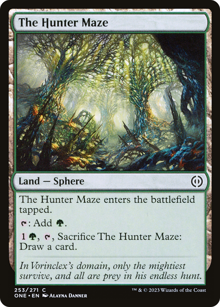 The Hunter Maze [Phyrexia: All Will Be One] - The Mythic Store | 24h Order Processing