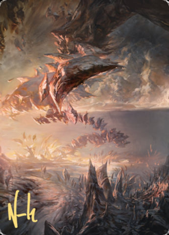 Needleverge Pathway Art Card (Gold-Stamped Signature) [Zendikar Rising Art Series] - The Mythic Store | 24h Order Processing