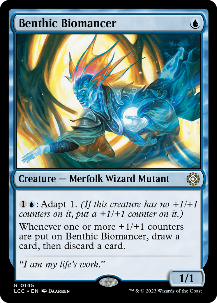 Benthic Biomancer [The Lost Caverns of Ixalan Commander] - The Mythic Store | 24h Order Processing