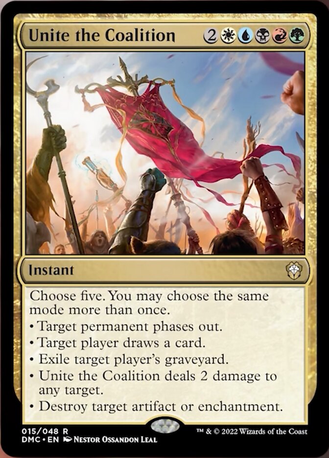 Unite the Coalition [Dominaria United Commander] - The Mythic Store | 24h Order Processing