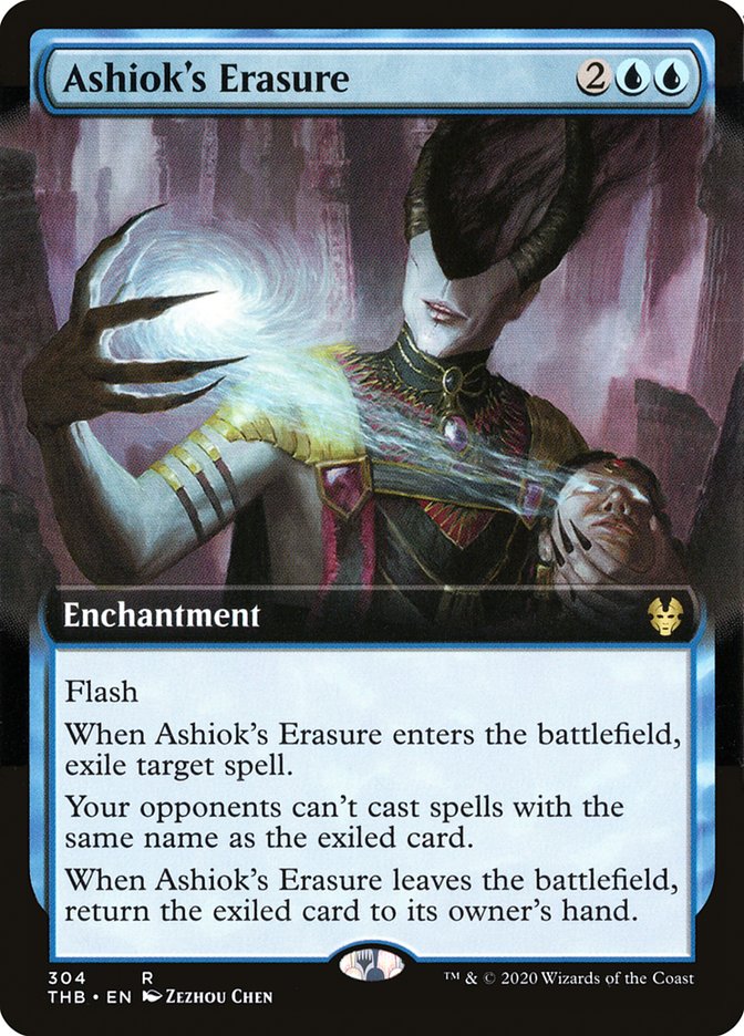 Ashiok's Erasure (Extended Art) [Theros Beyond Death] - The Mythic Store | 24h Order Processing