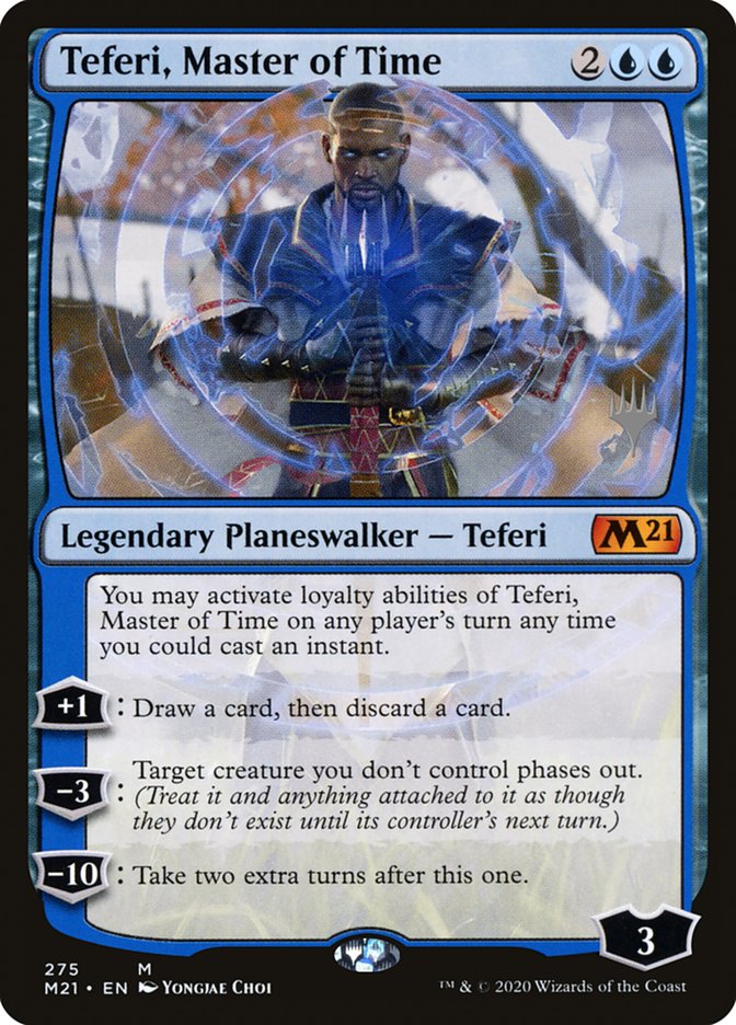 Teferi, Master of Time (Promo Pack) (275) [Core Set 2021 Promos] - The Mythic Store | 24h Order Processing